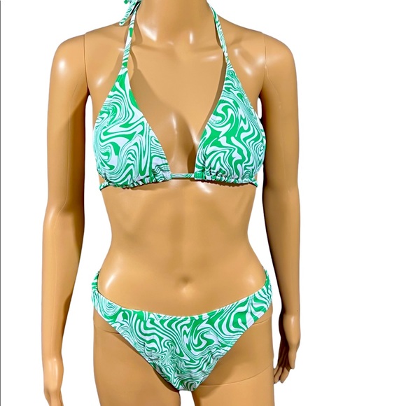 SHEIN Other - Like new SHEIN bikini 3 piece set 👙 with matching coverup pants - size large